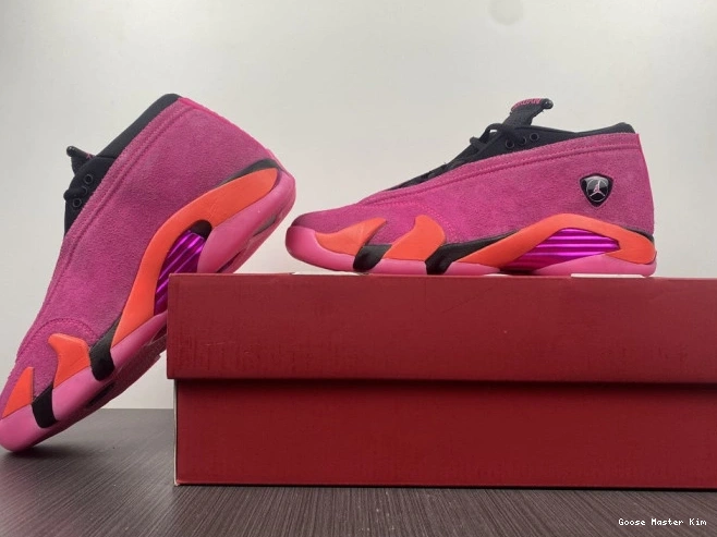 Low Jordan Shocking 14 Retro (W) DH4121-600 Pink 0607